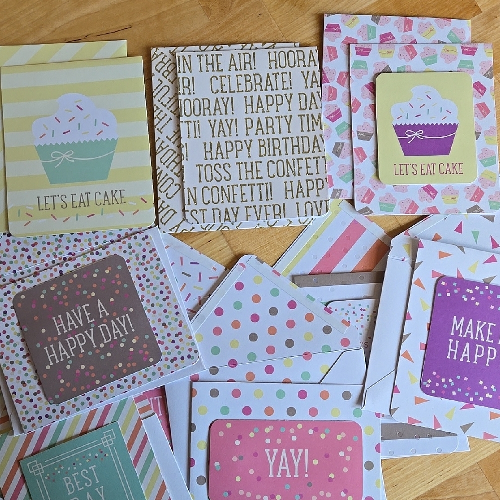 Unlisted birthday cards